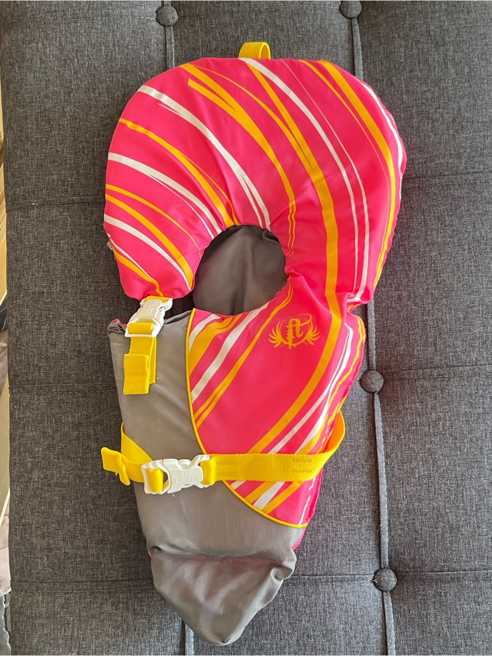 Full Throttle Infant Pink Life Jacket Vest